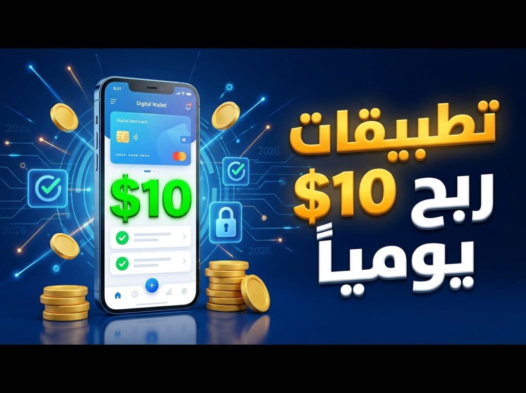 تطبيقات لربح 10 دولار يوميا “موثوقة ومجربة”