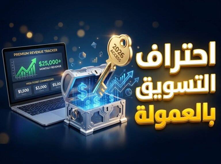 احتراف التسويق بالعمولة للمنتجات الرقمية (High-Ticket): كيف تحقق عمولات مرتفعة من مبيعات قليلة