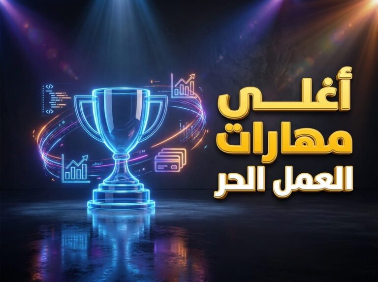 أغلى 5 مهارات في سوق العمل الحر 2026: كيف تكتسبها وتنافس في السوق العالمي